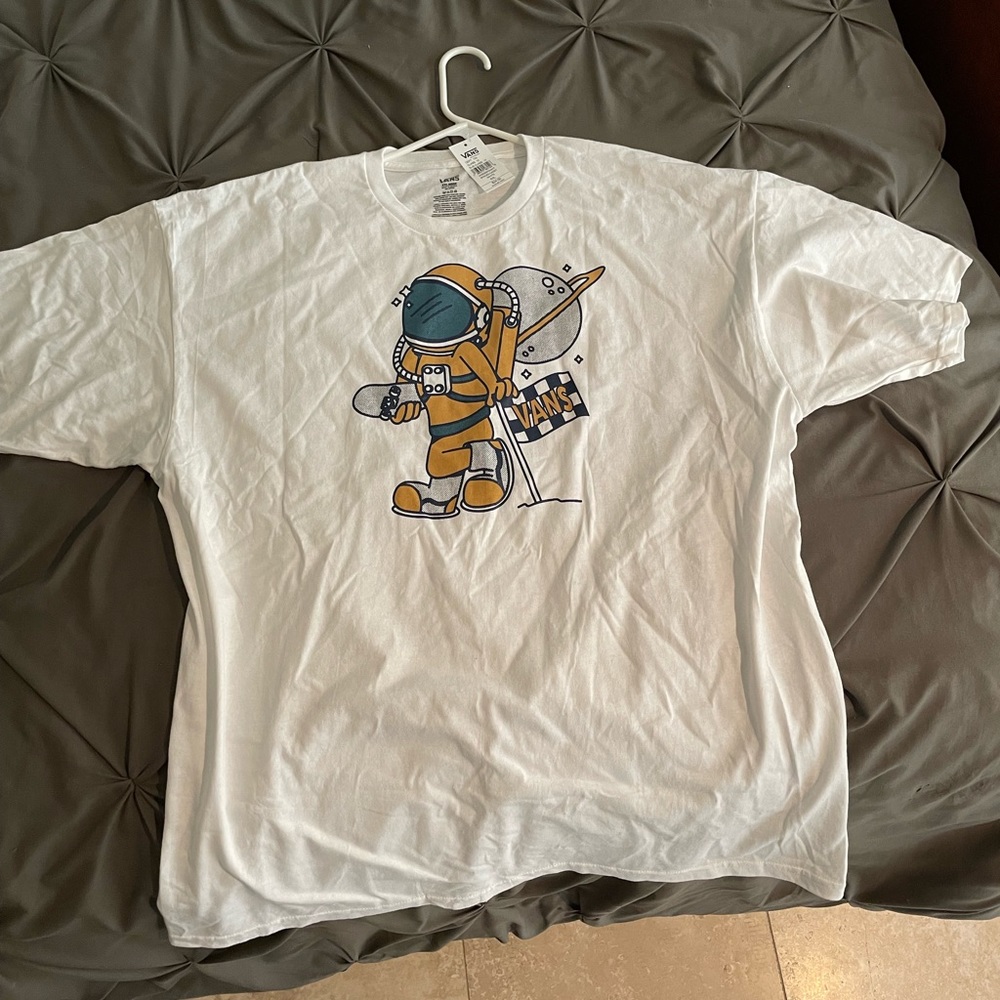 Vans White T-Shirt - Picture 2 of 5